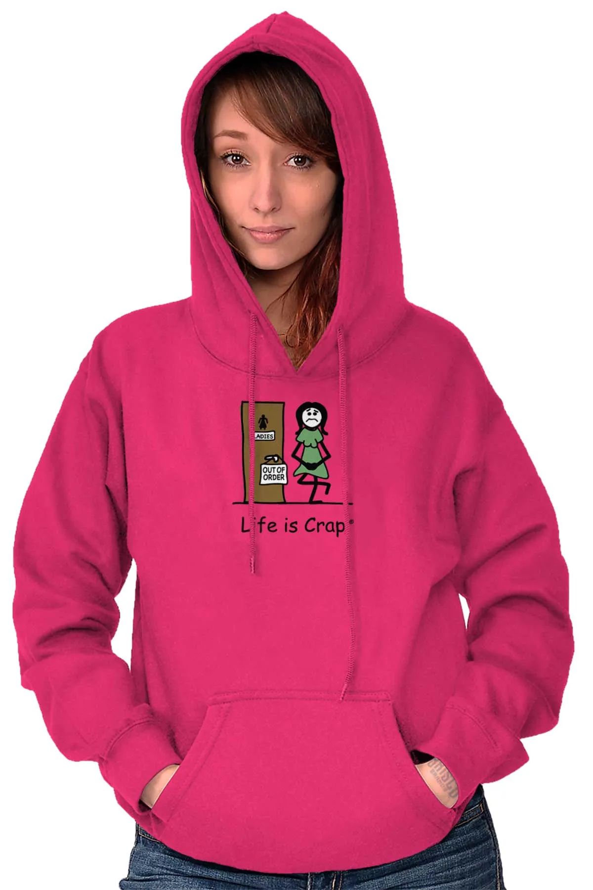 Bathroom Out Of Order Hoodie