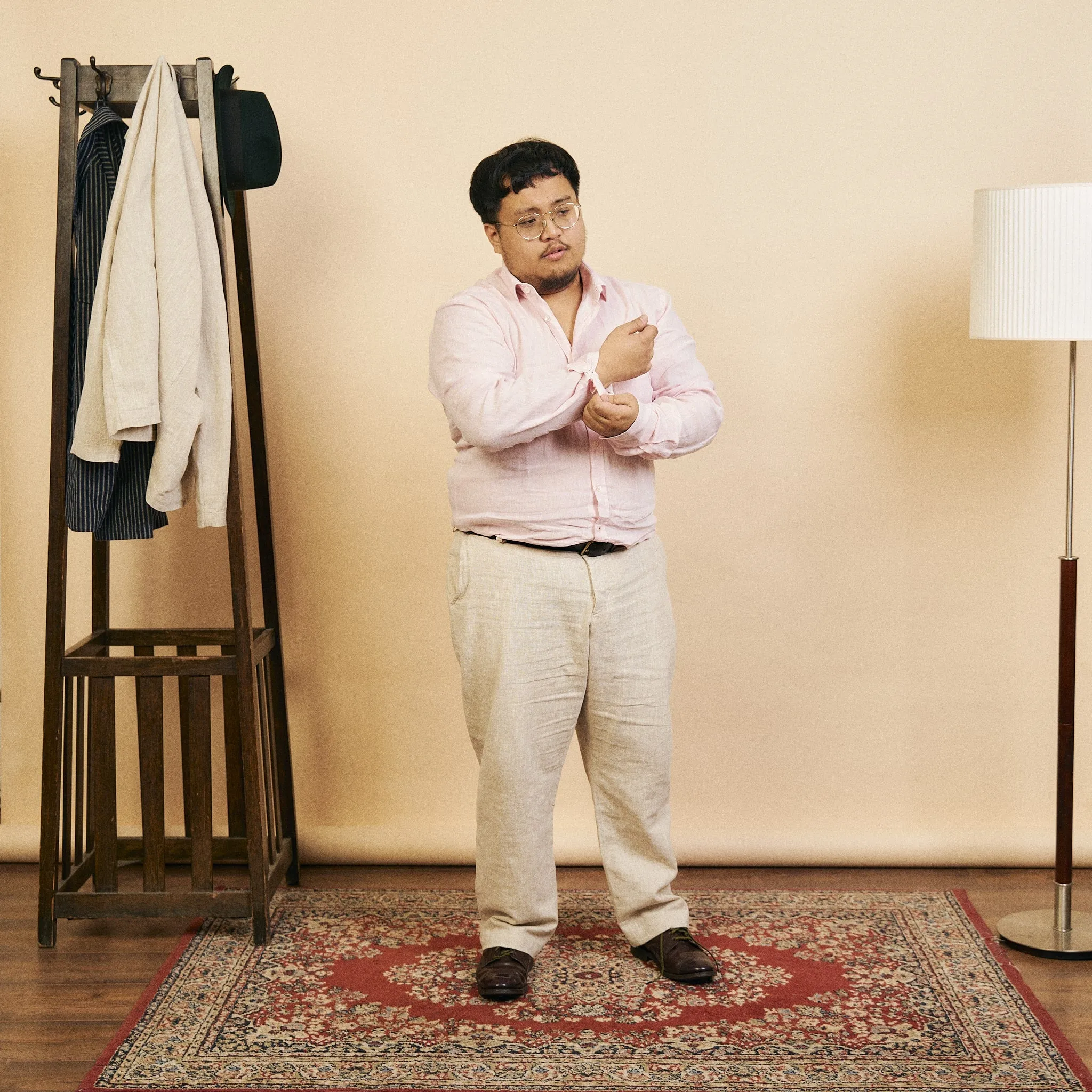 Classic Linen Hythe Shirt - Pink