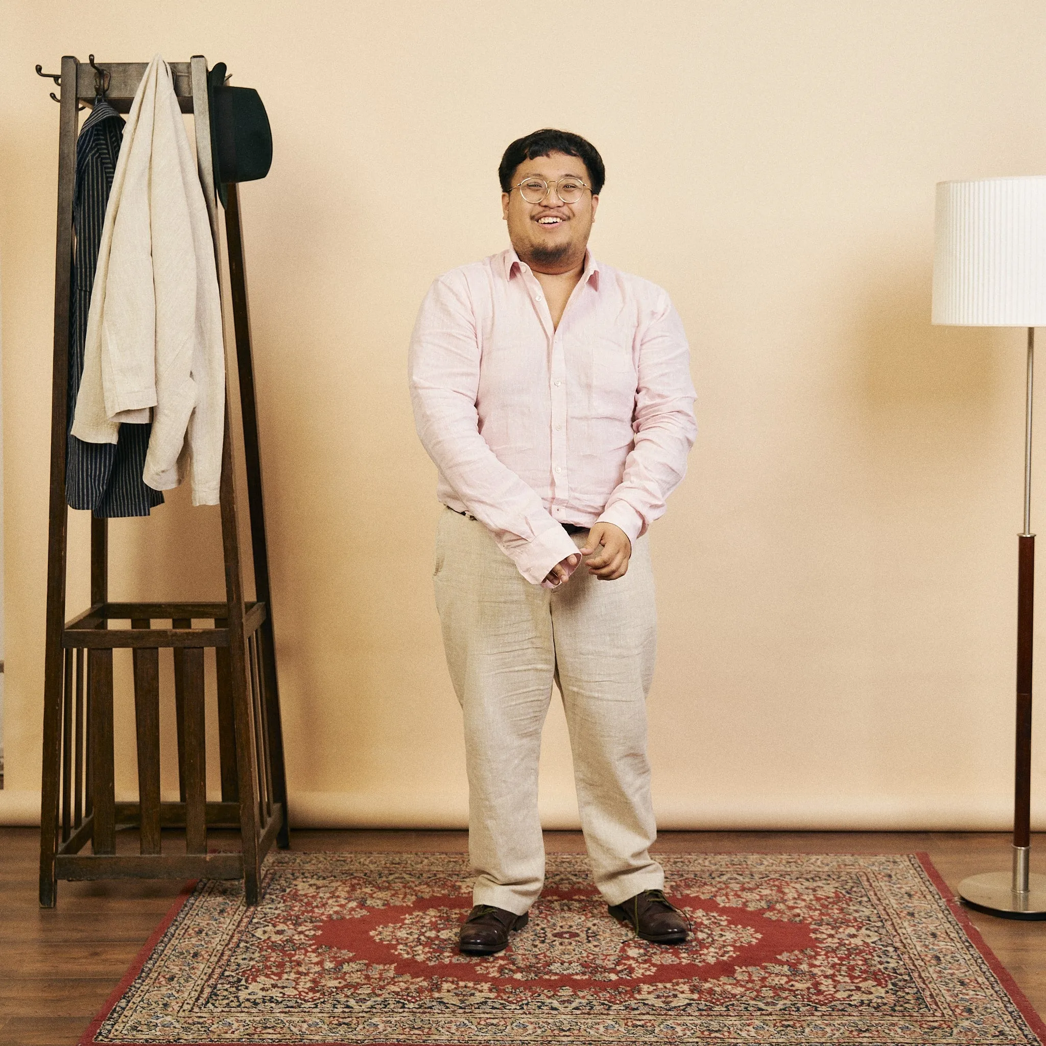 Classic Linen Hythe Shirt - Pink