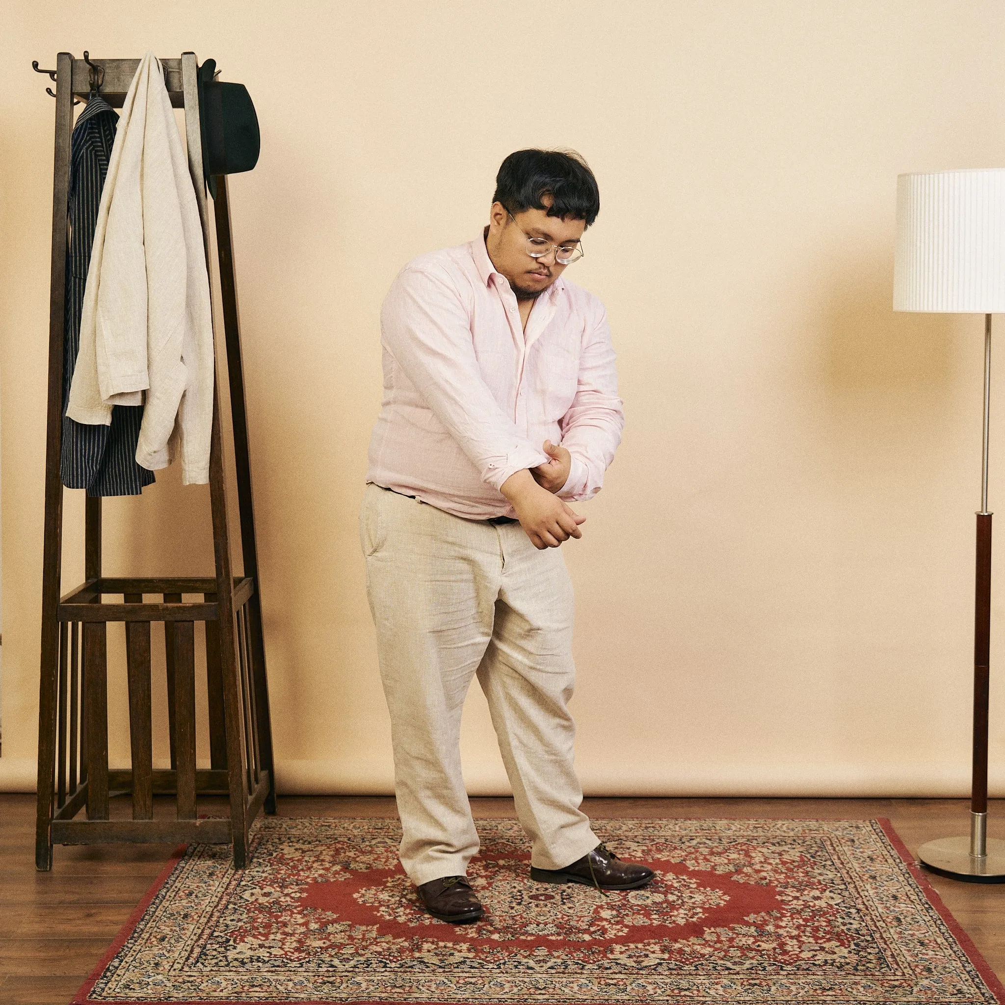 Classic Linen Hythe Shirt - Pink