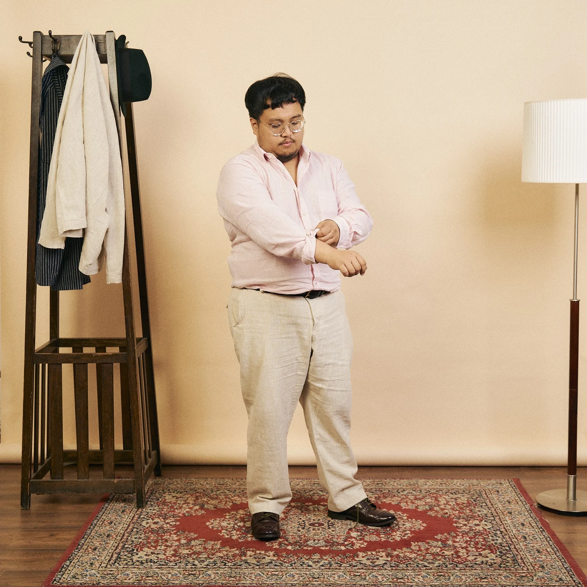Classic Linen Hythe Shirt - Pink