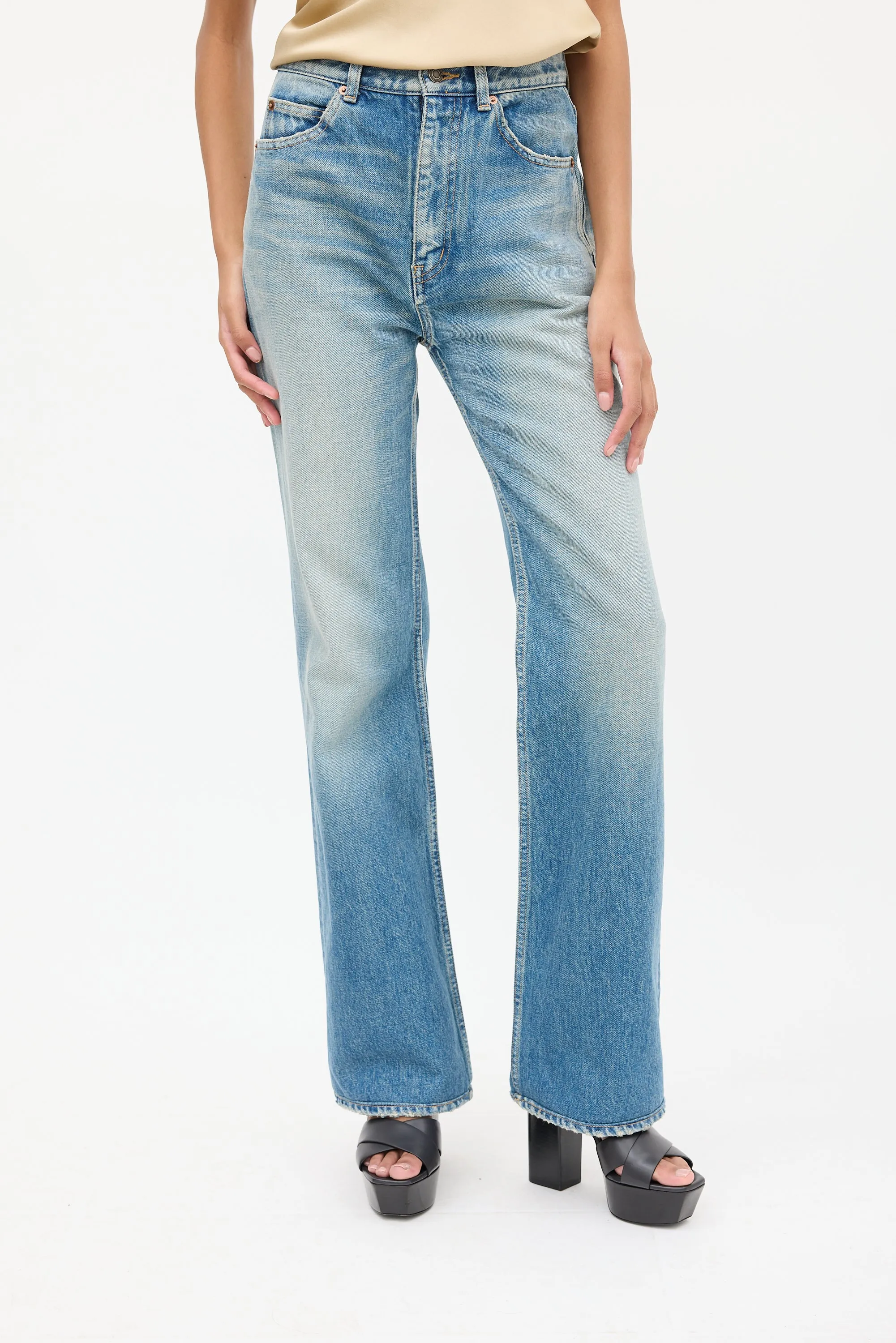 Light Wash 70s Vintage Jeans