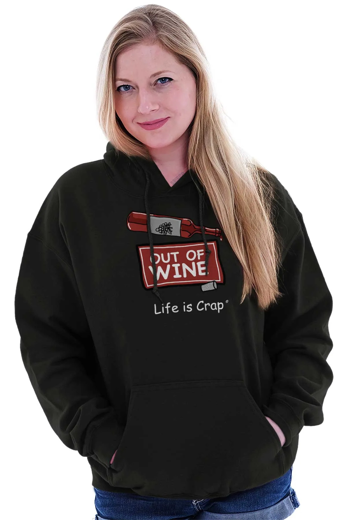 Out Of Wine Bottle Hoodie