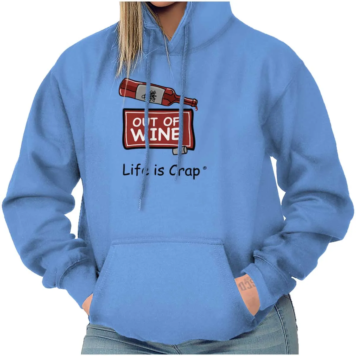 Out Of Wine Bottle Hoodie