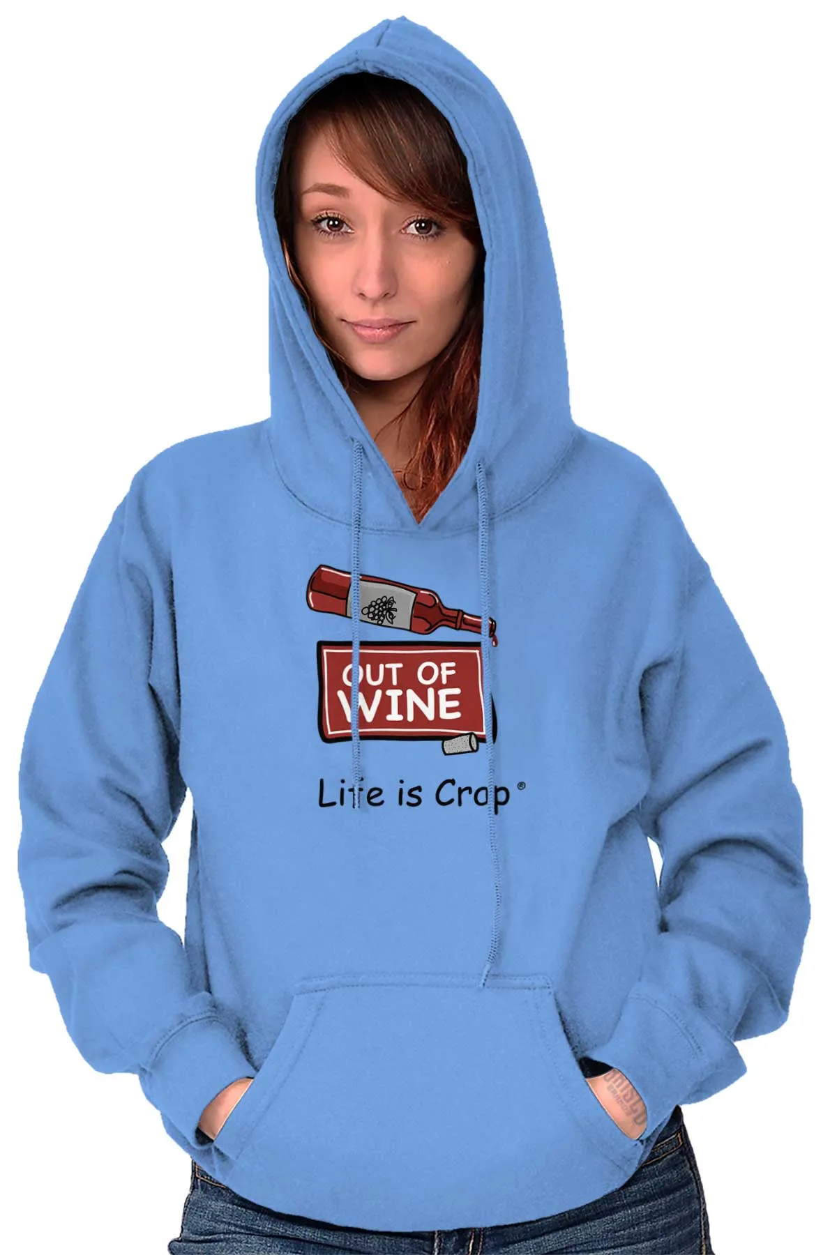 Out Of Wine Bottle Hoodie