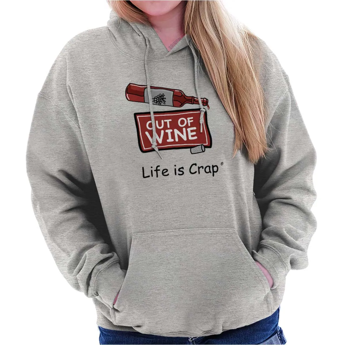 Out Of Wine Bottle Hoodie