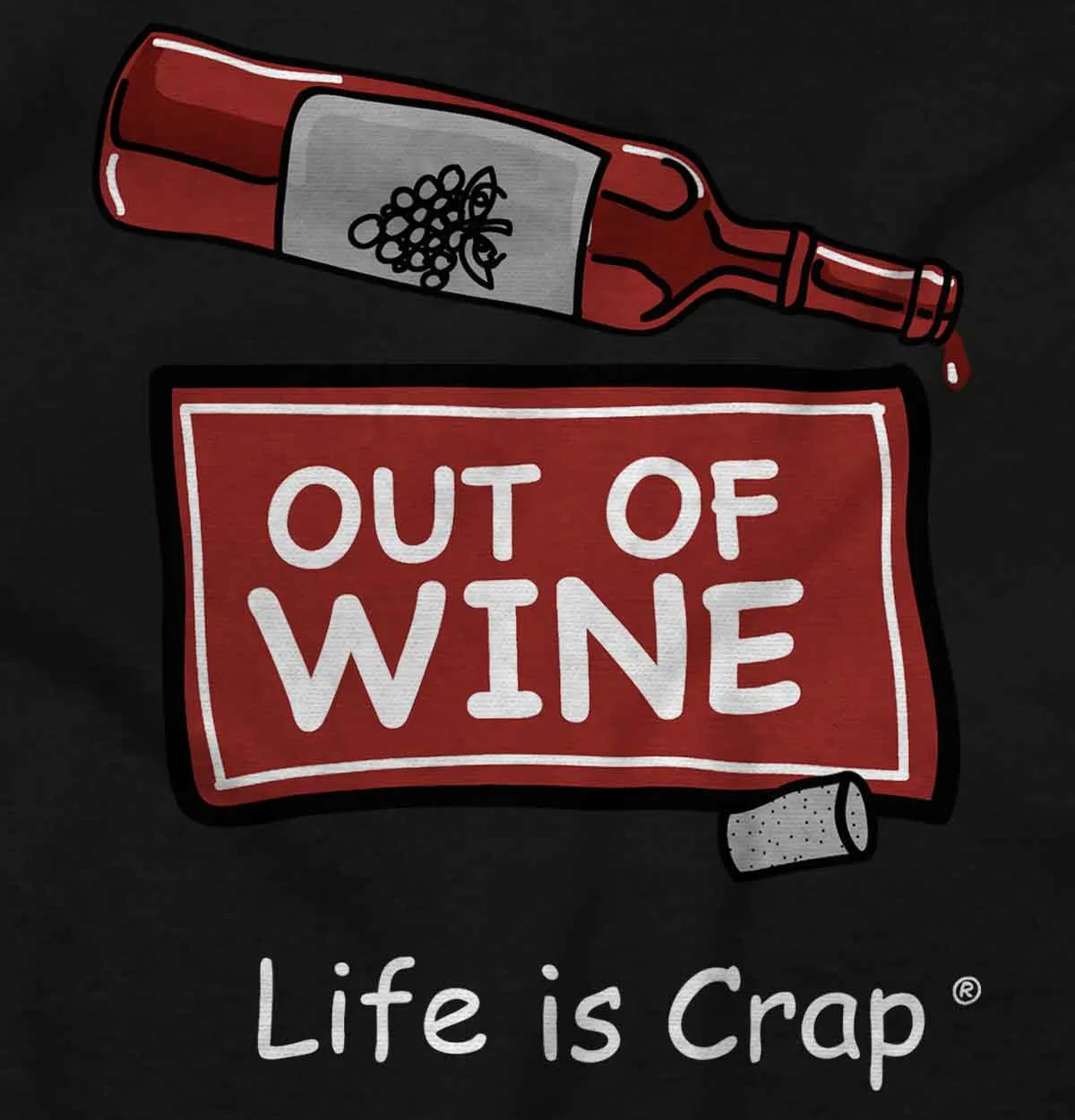 Out Of Wine Bottle Hoodie