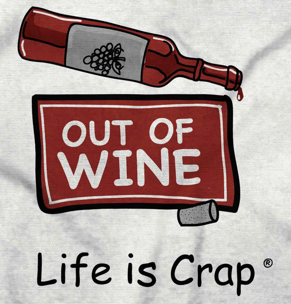 Out Of Wine Bottle Hoodie