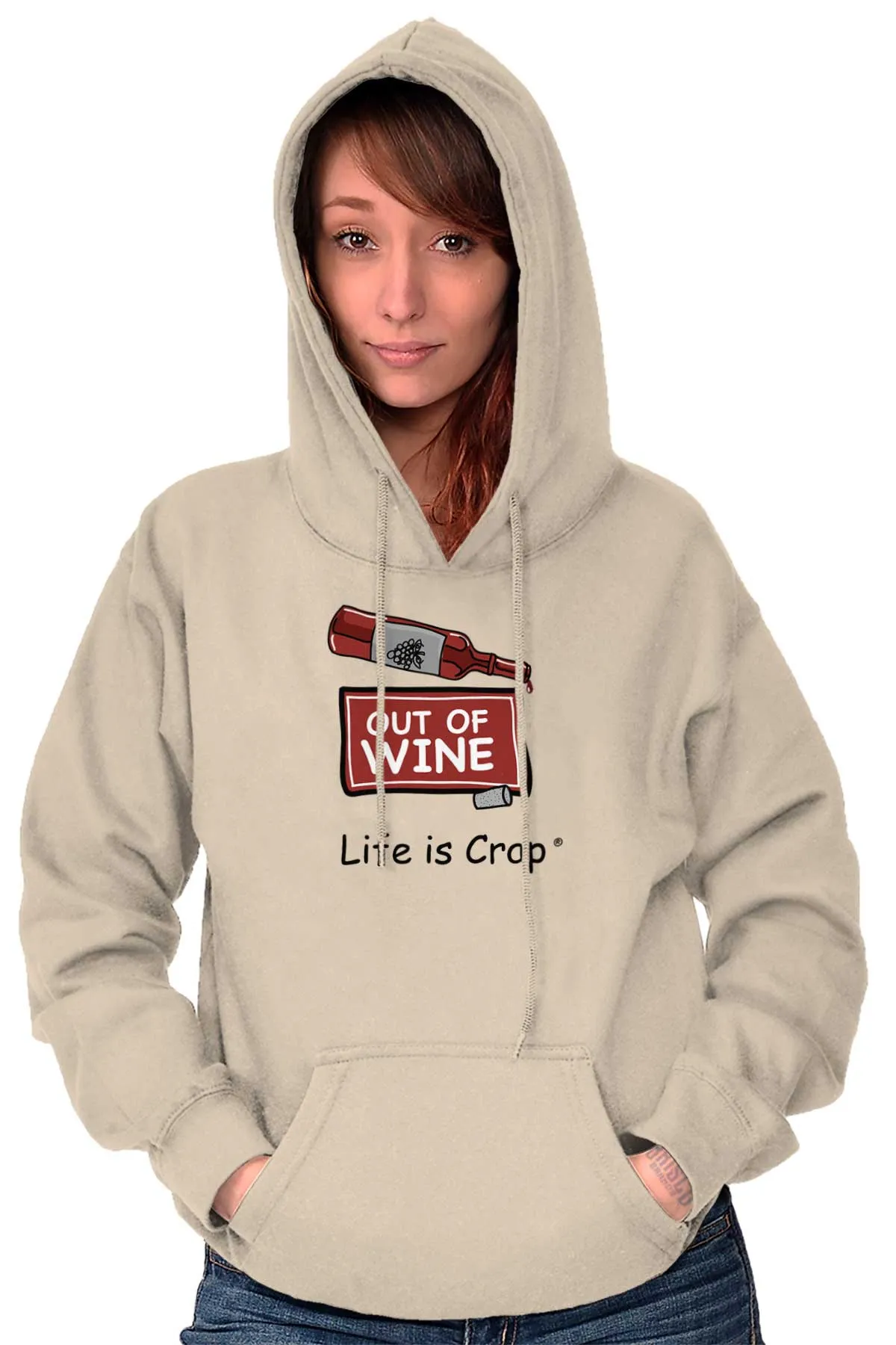 Out Of Wine Bottle Hoodie