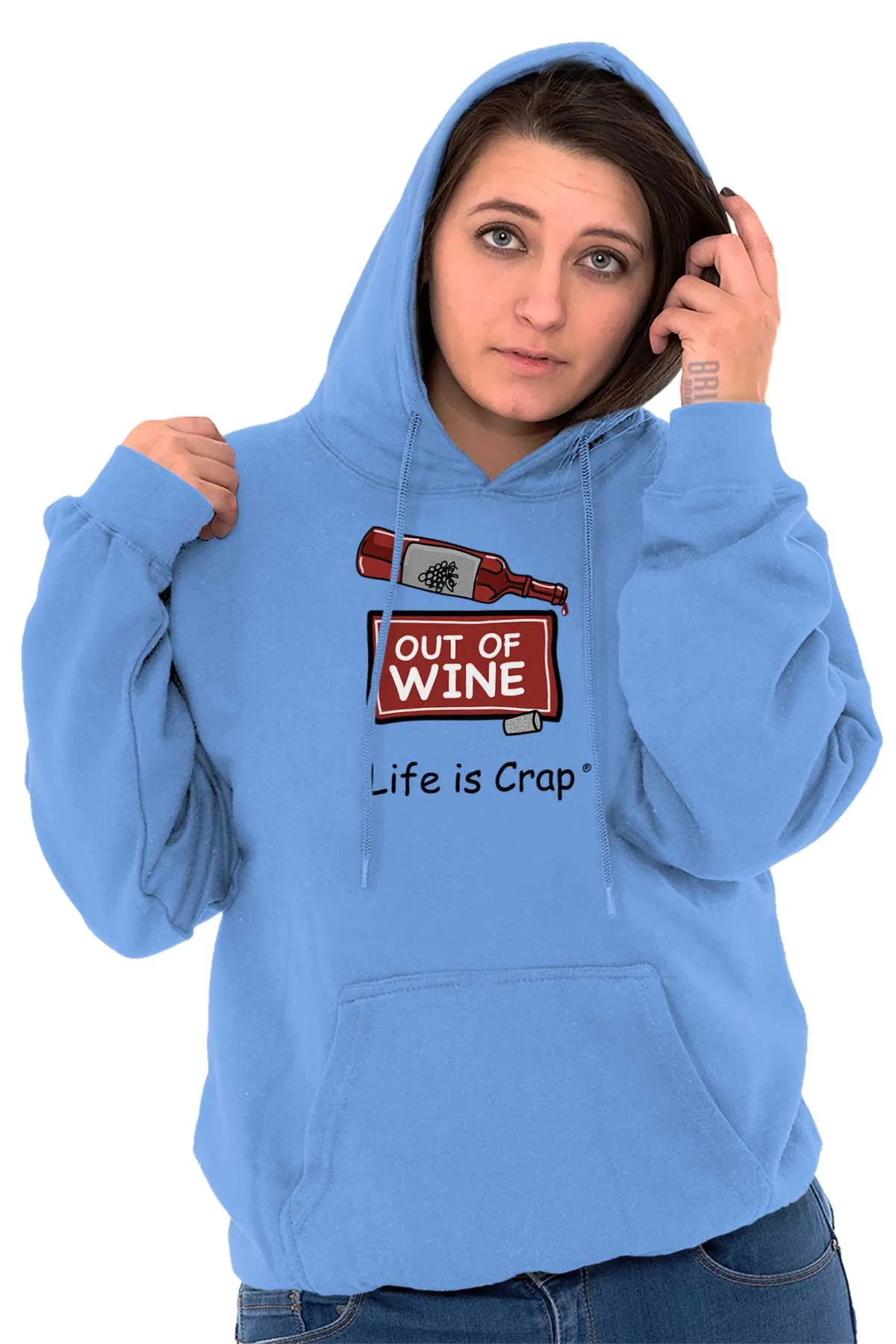 Out Of Wine Bottle Hoodie