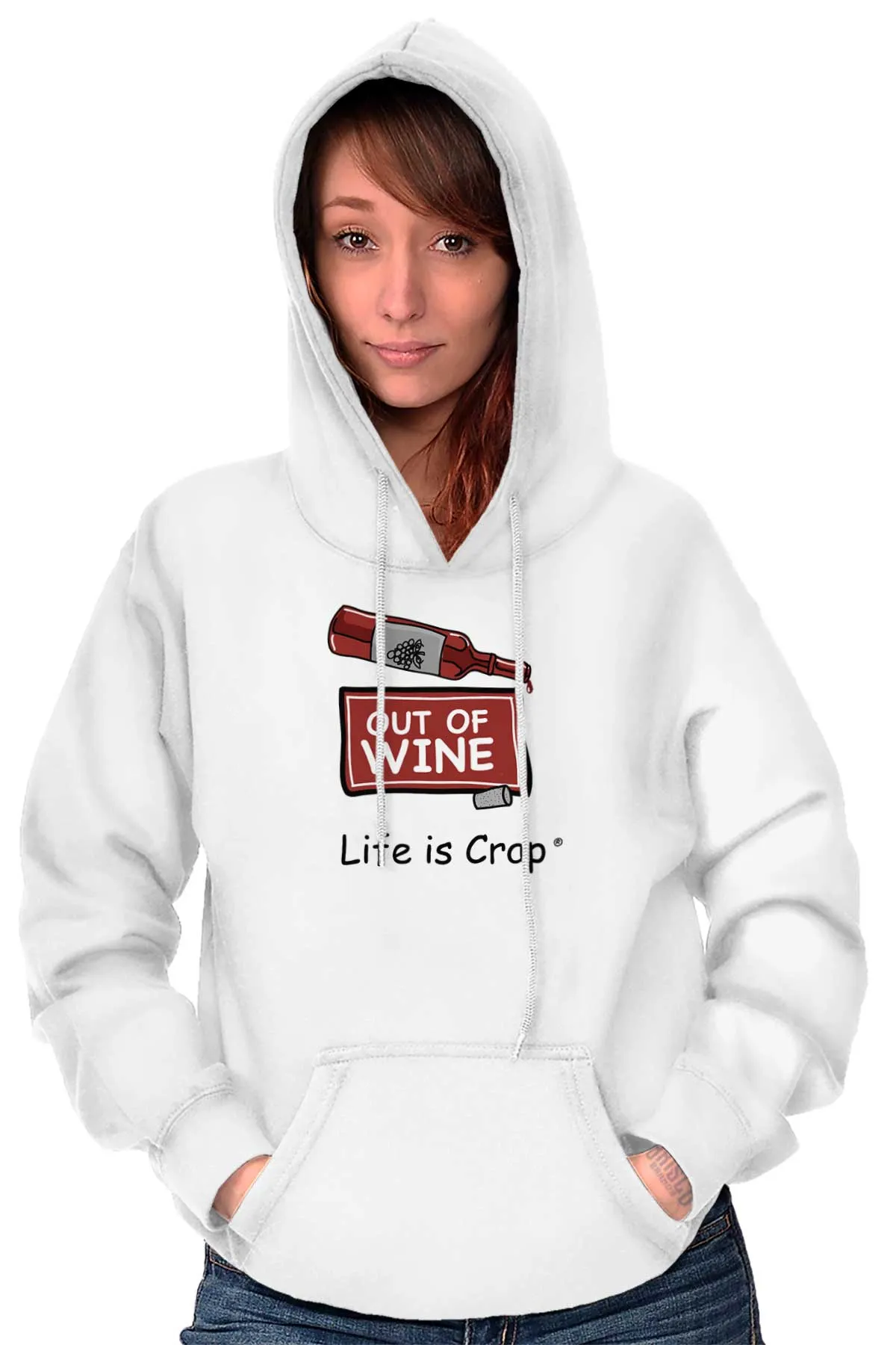 Out Of Wine Bottle Hoodie