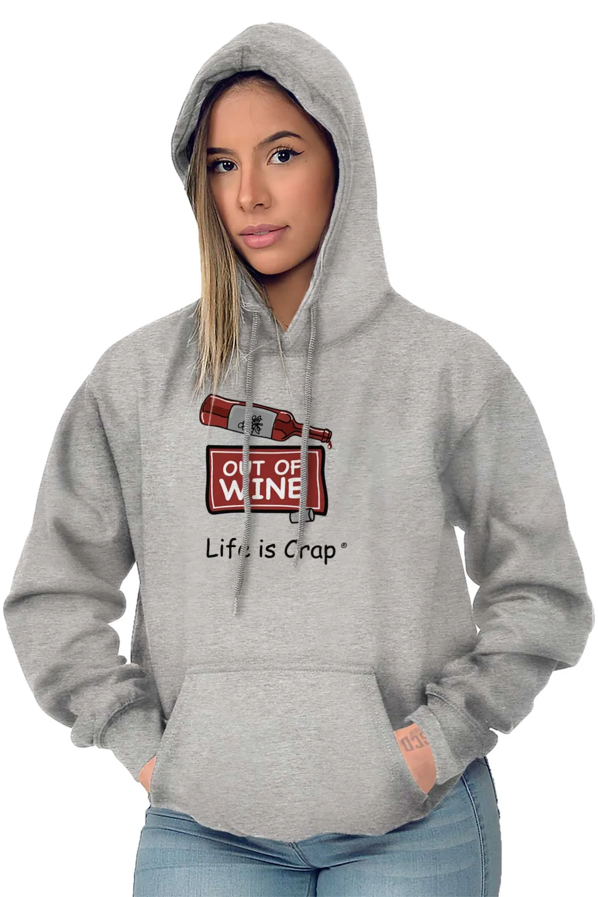 Out Of Wine Bottle Hoodie