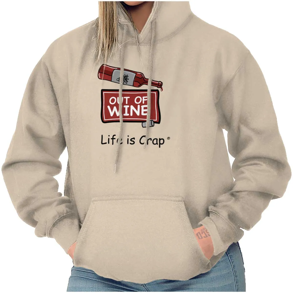 Out Of Wine Bottle Hoodie