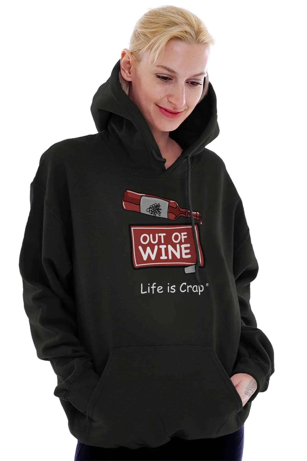 Out Of Wine Bottle Hoodie