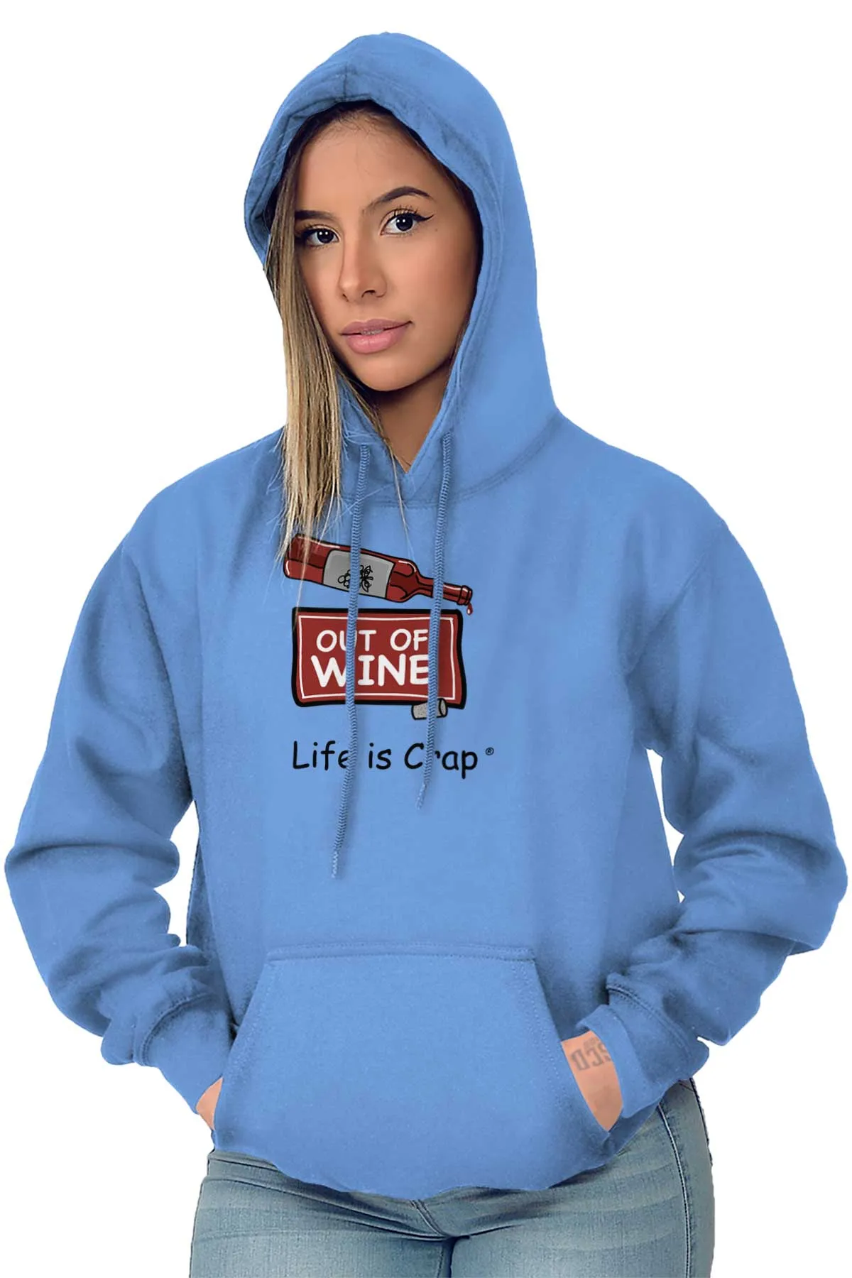 Out Of Wine Bottle Hoodie