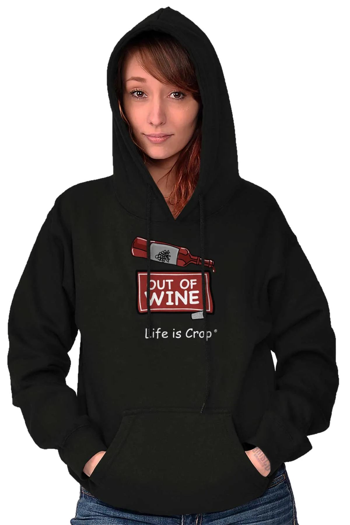Out Of Wine Bottle Hoodie