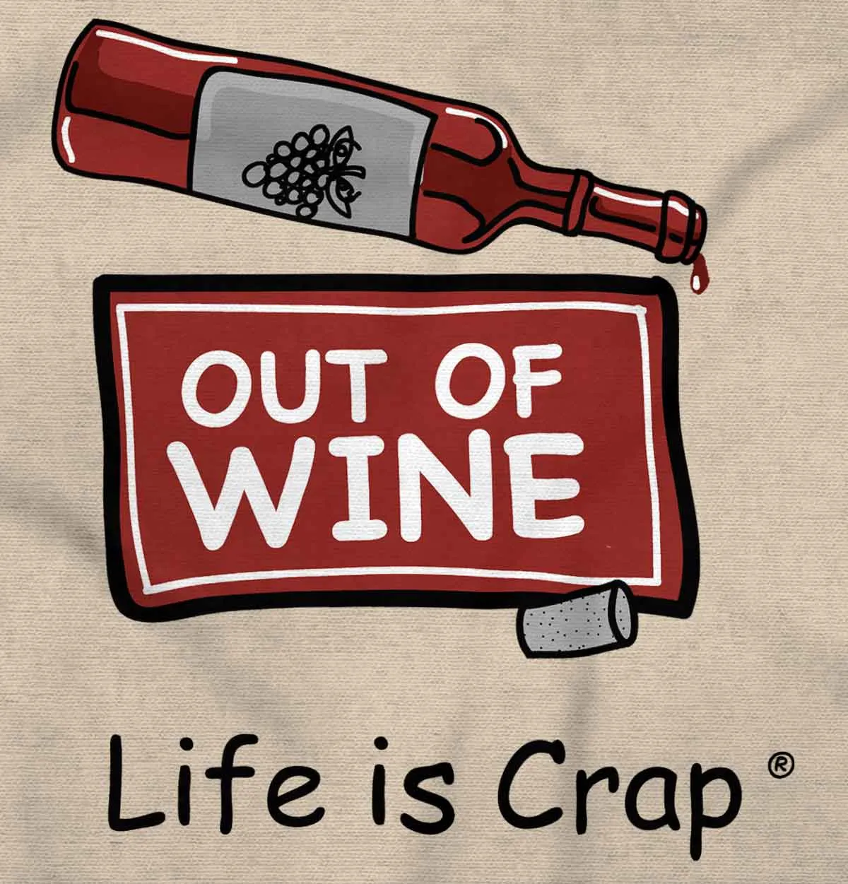 Out Of Wine Bottle Hoodie