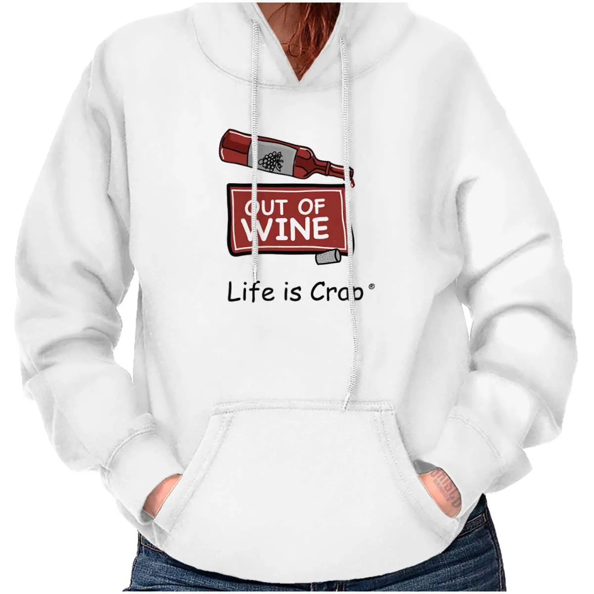 Out Of Wine Bottle Hoodie
