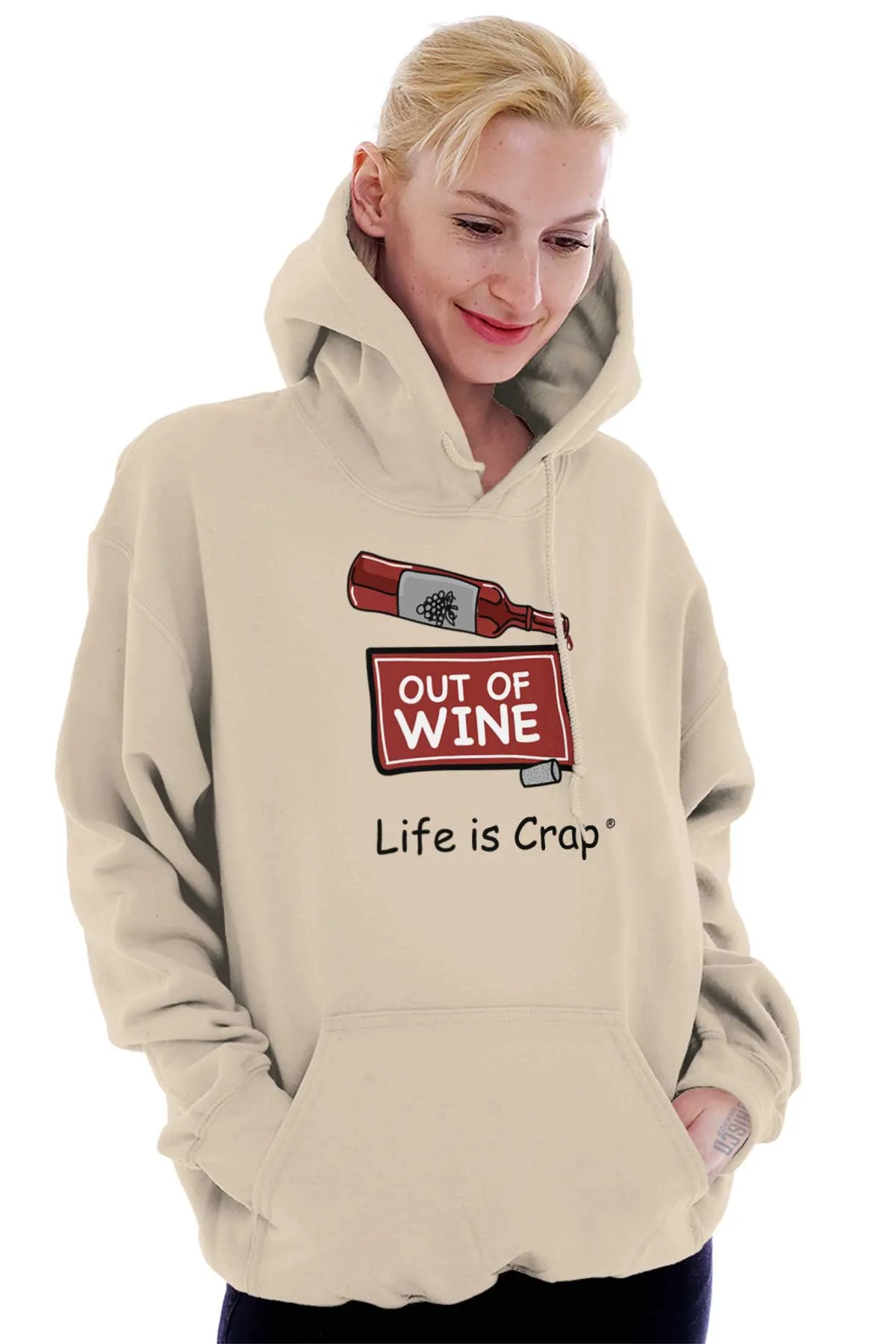 Out Of Wine Bottle Hoodie