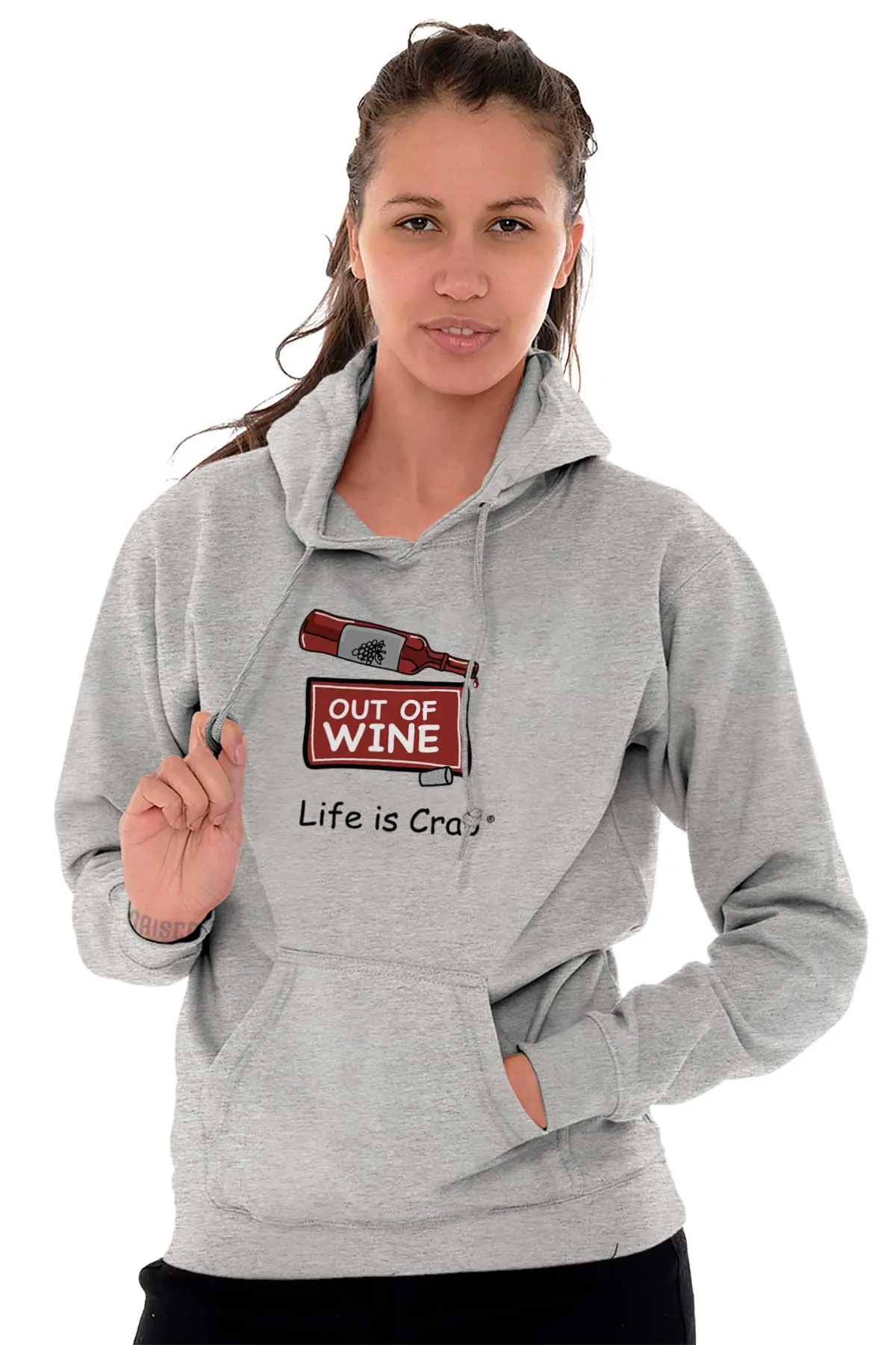 Out Of Wine Bottle Hoodie