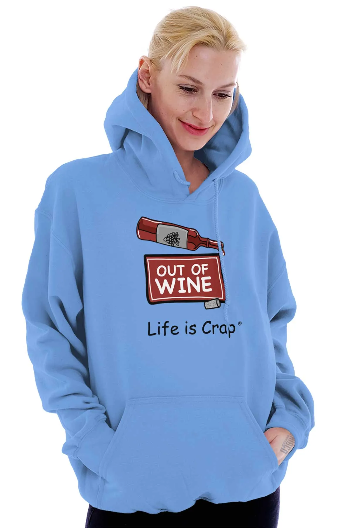 Out Of Wine Bottle Hoodie