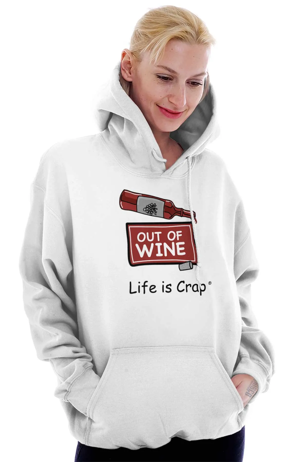 Out Of Wine Bottle Hoodie
