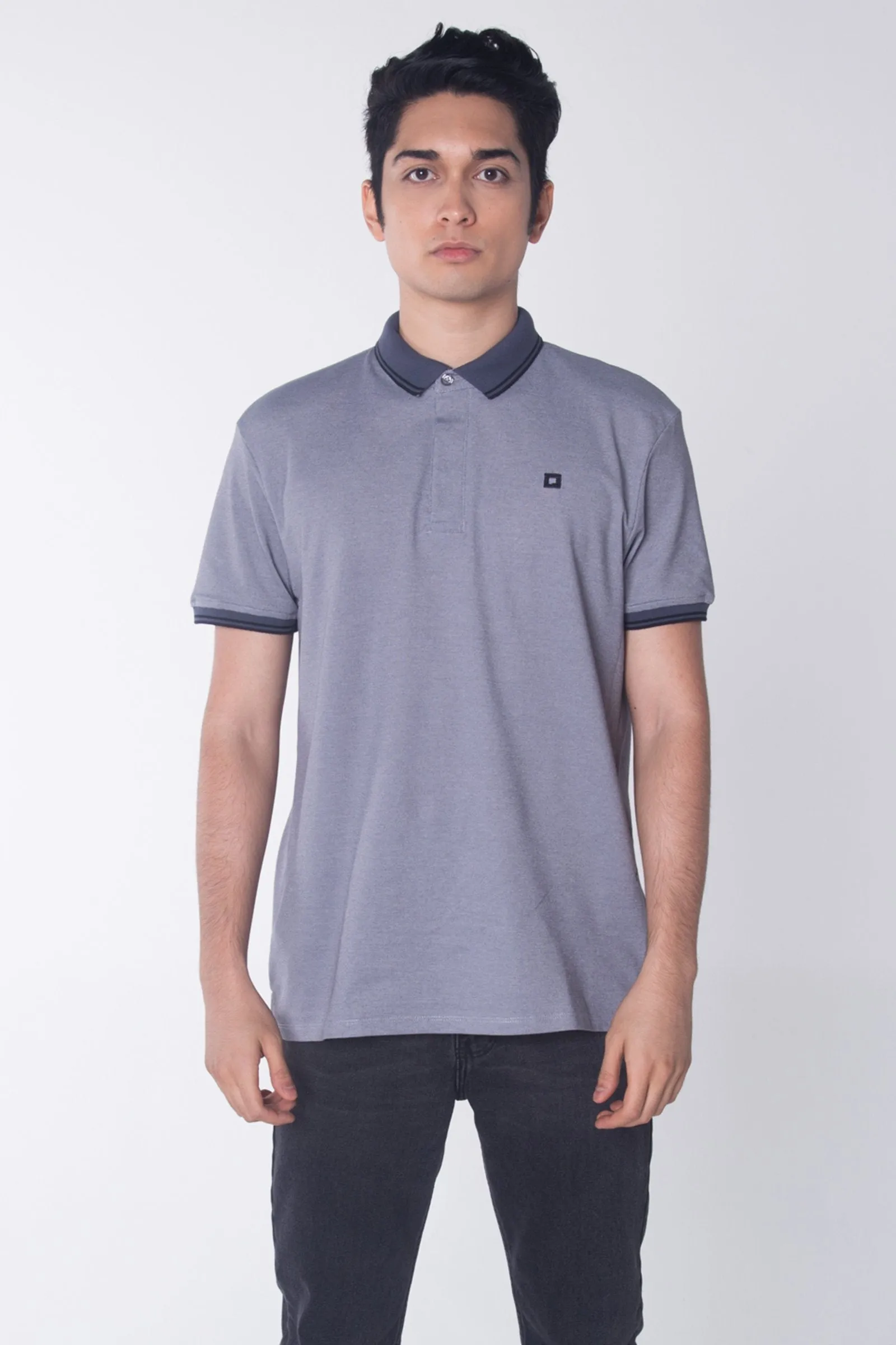 Relaxed Fit Polo Shirt With Embroidery