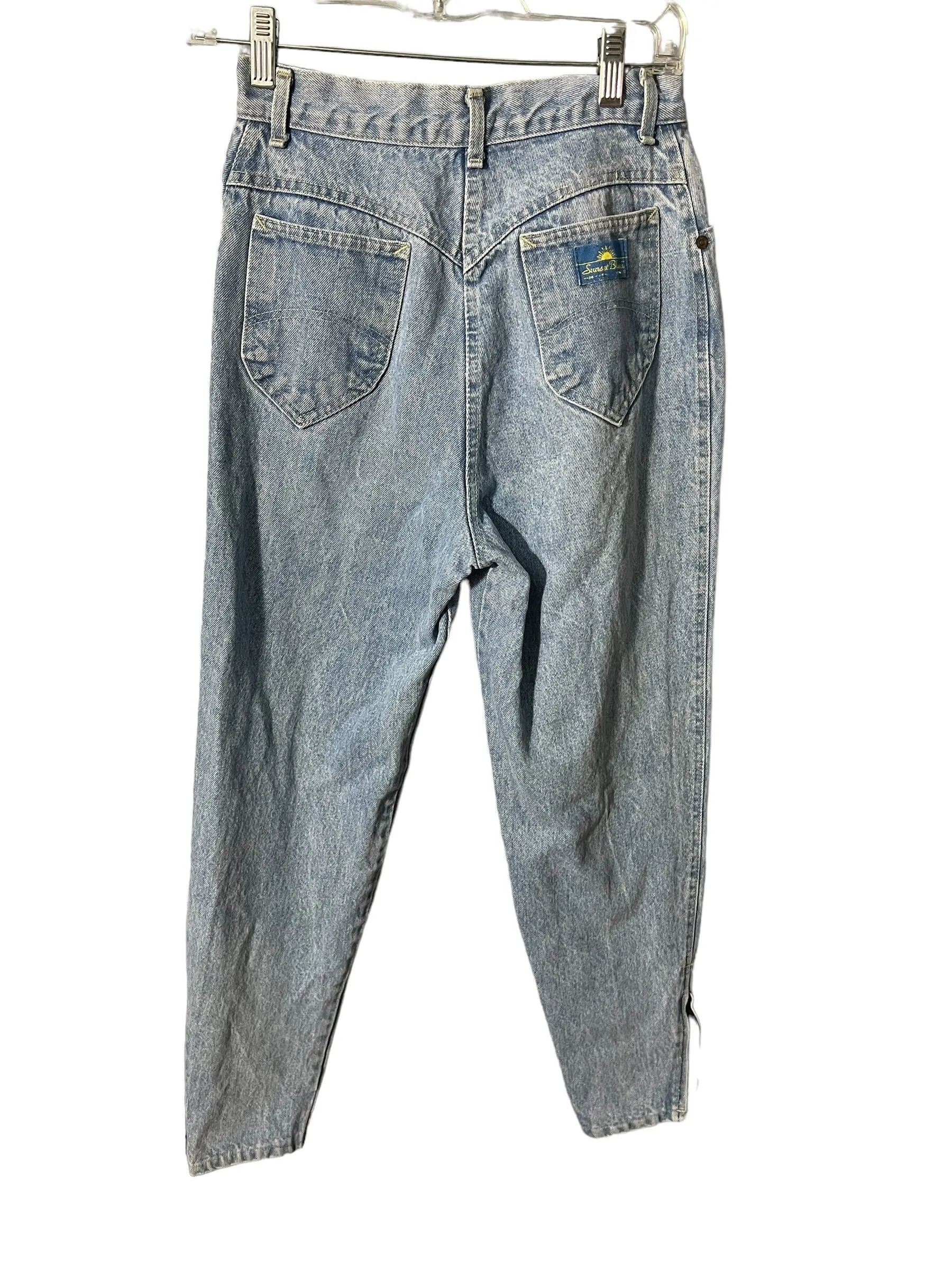 Vintage 80's high waist skinny jeans 8/9